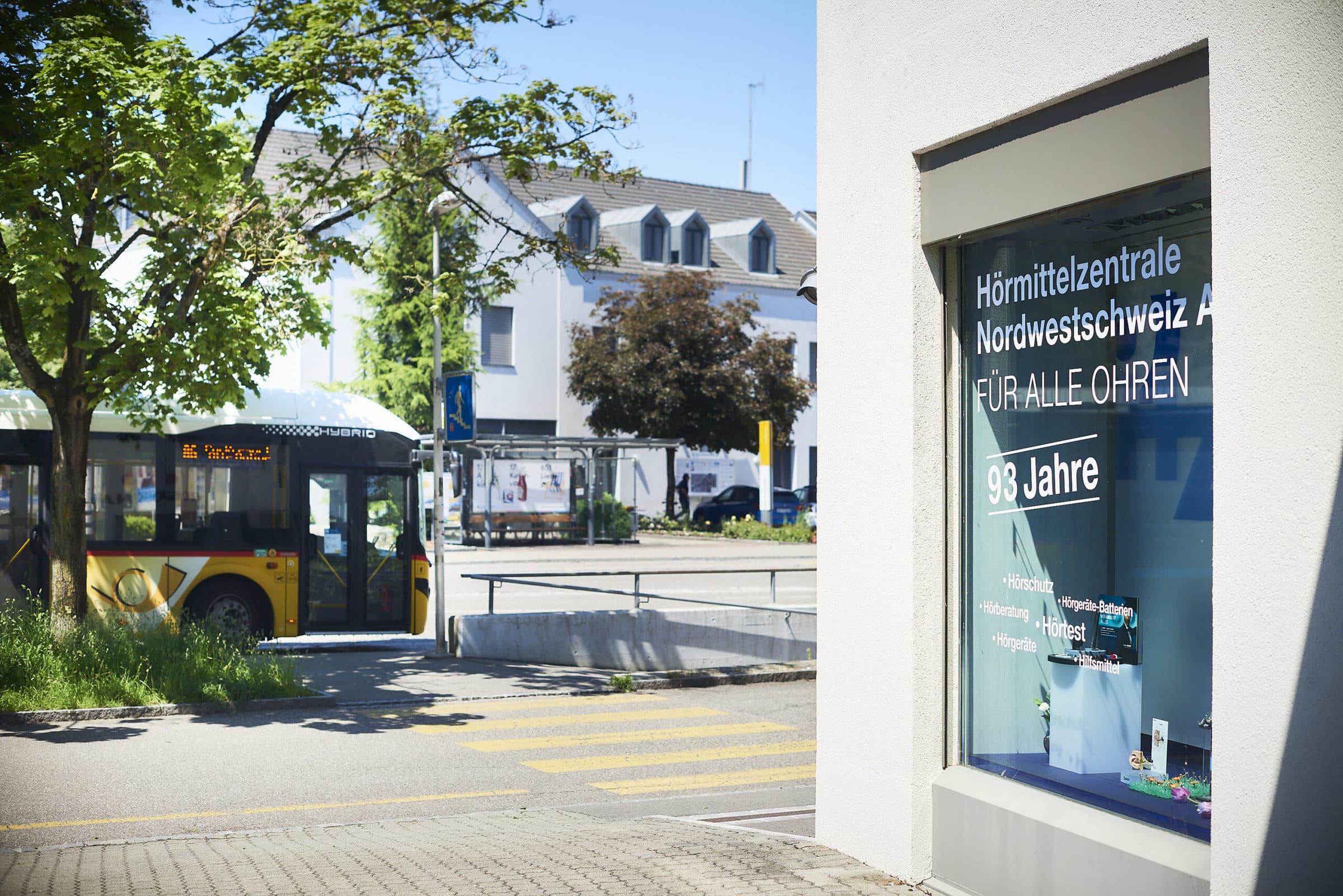 Aussenansicht der Filiale HZ Rheinfelden